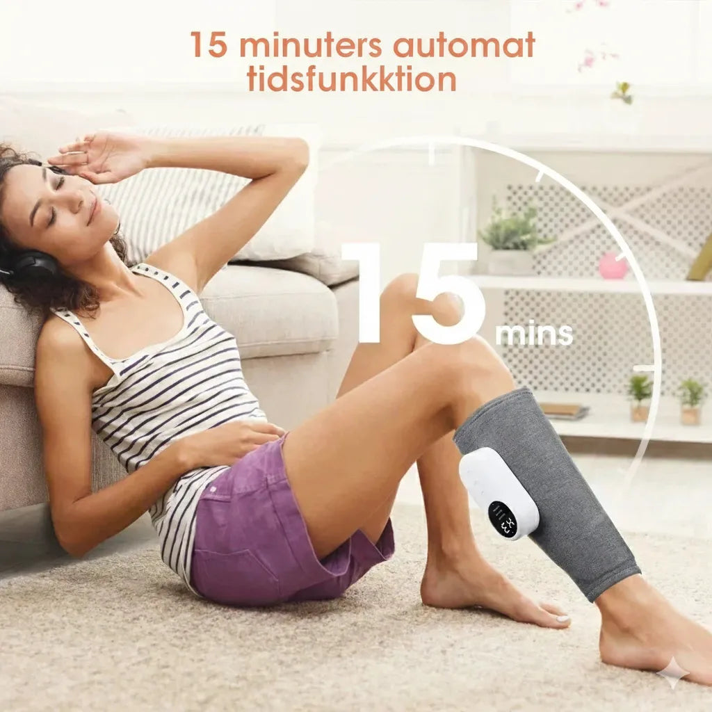 360° luftkompressionsbenmassage | Omedelbar lindring för trötta ben