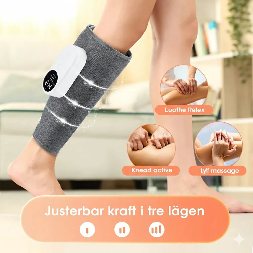 360° luftkompressionsbenmassage | Omedelbar lindring för trötta ben