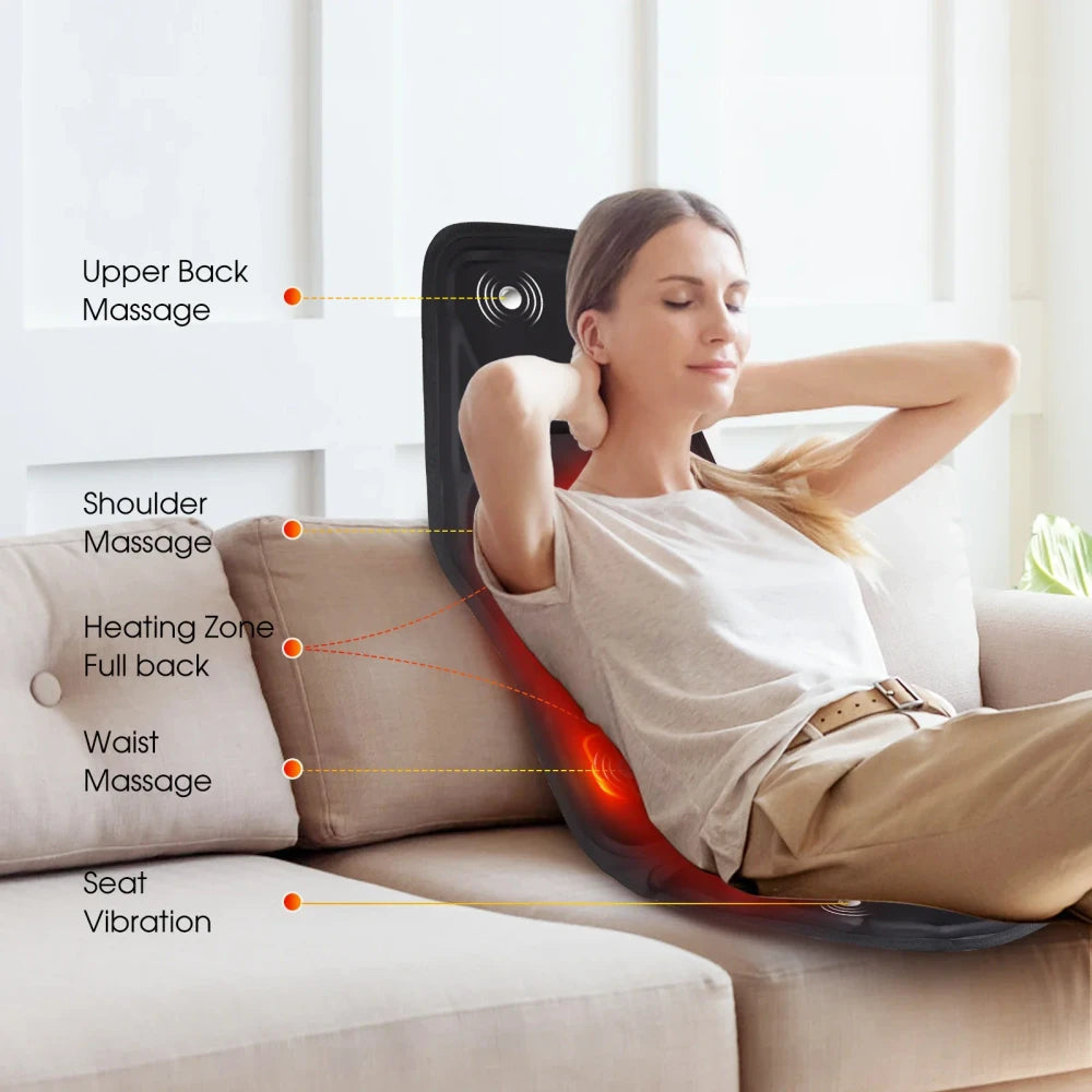 Electric Back Massage Chair Cushion