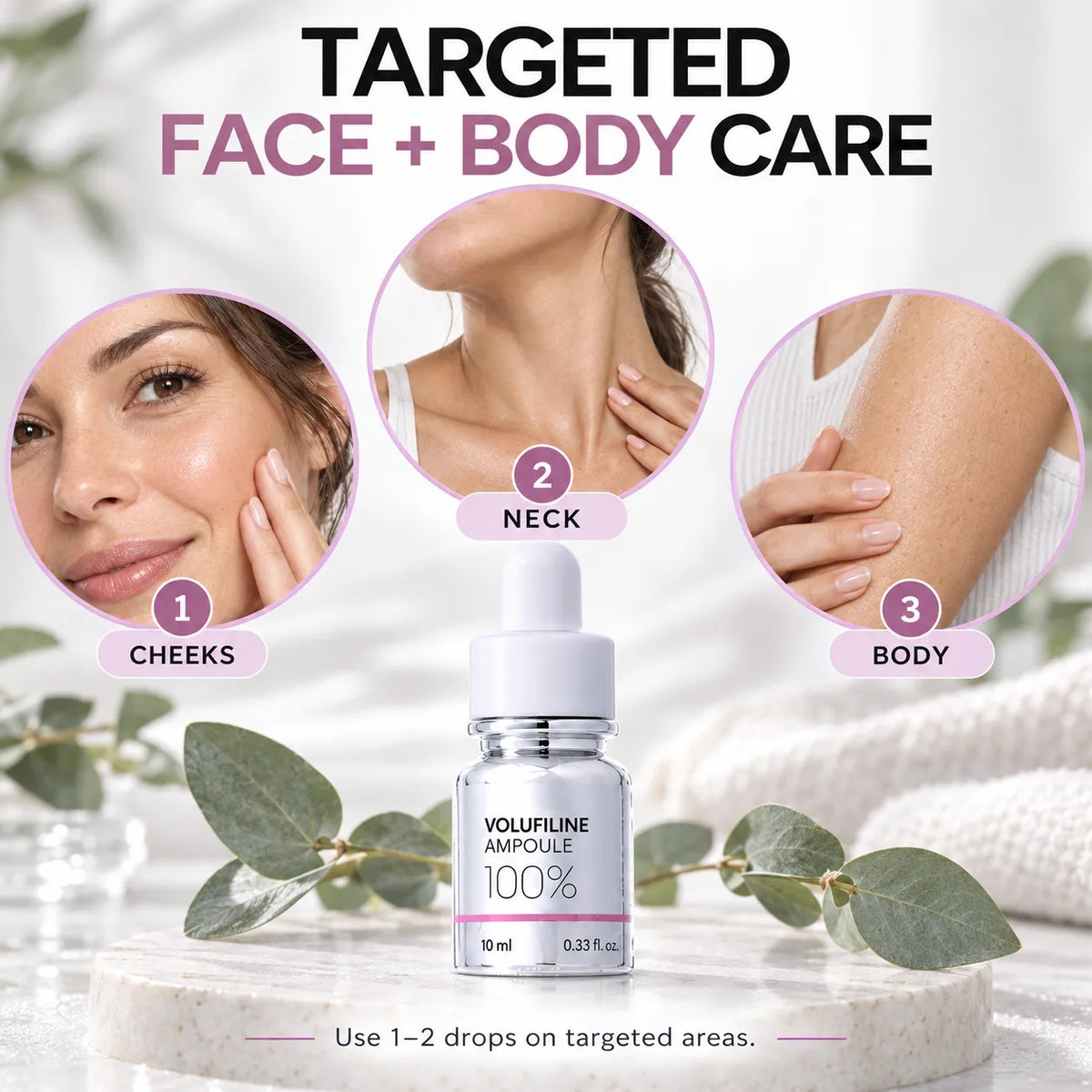 Volufiline 100% Ampoule – Face & Body Booster