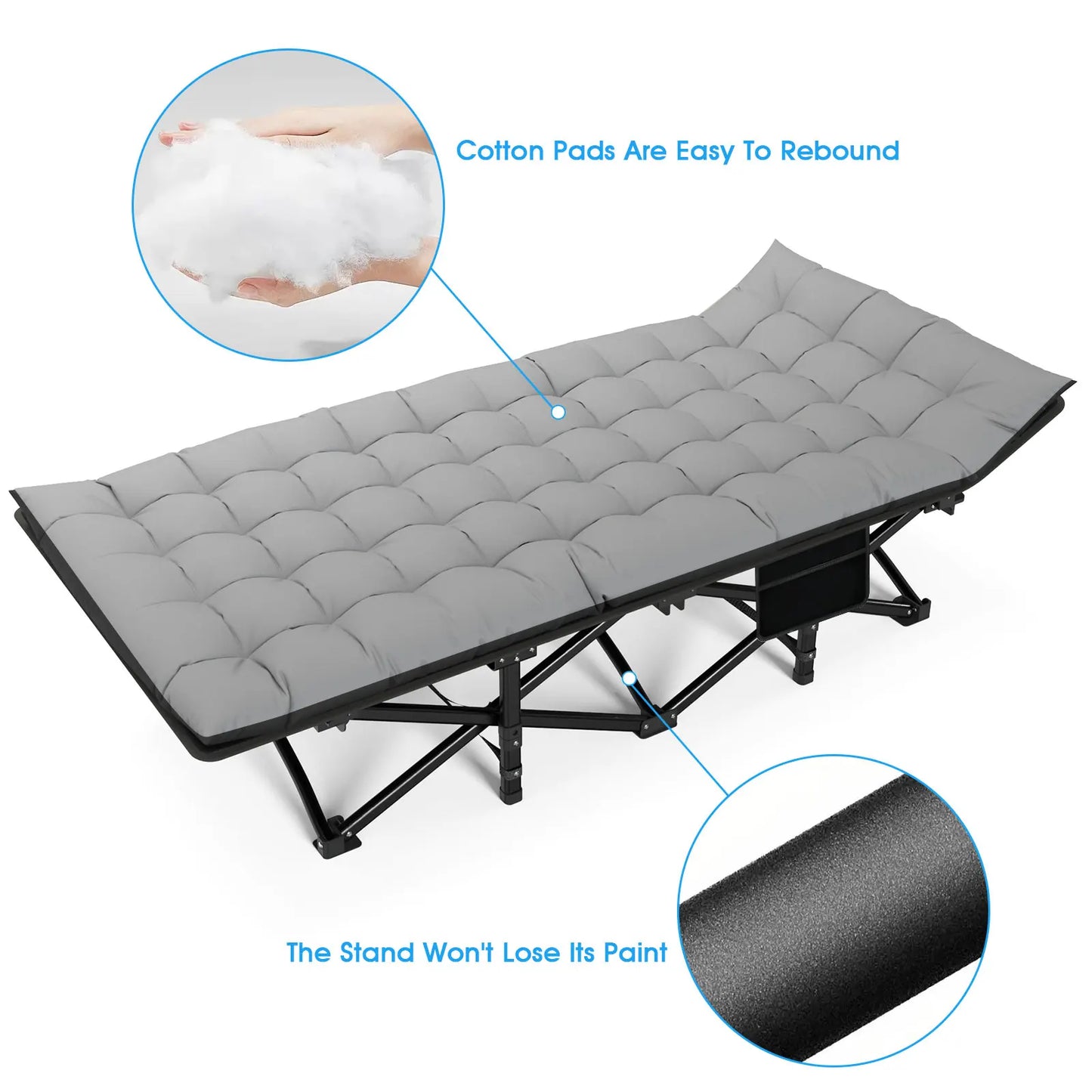 Easy-Fold Camping Cot